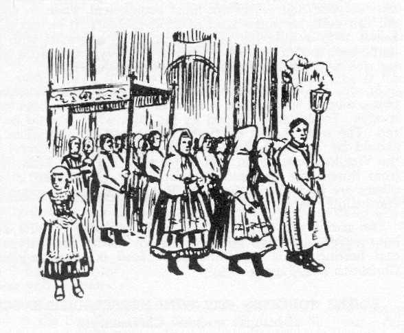 Illustration of Corpus Christ Procession (c) Polanie Club
