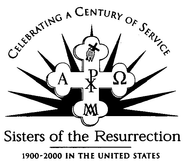 Centennial Logo of Sisters of the Resurrection