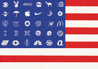american flag by adbusters